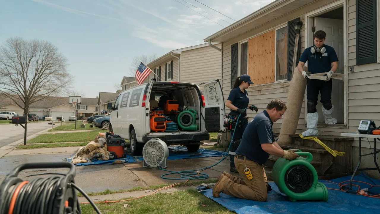 Water Damage Restoration in Millsboro, PA near me